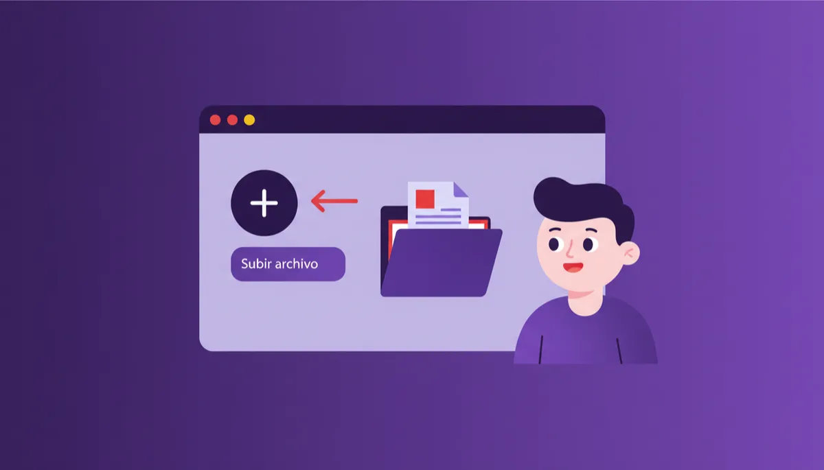 Ilustración de cómo subir archivos a Google Drive de forma sencilla Ilustración de cómo subir archivos a Google Drive de forma sencilla