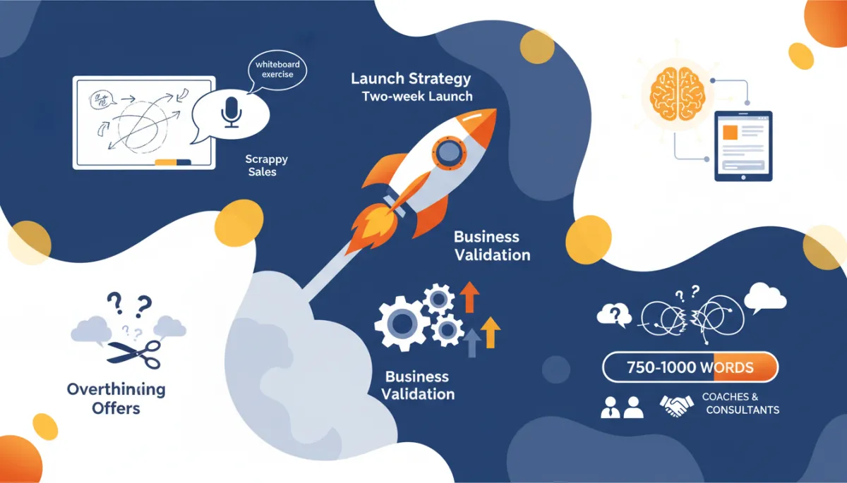 Stop Overthinking: Launch Your Business in 2 Weeks