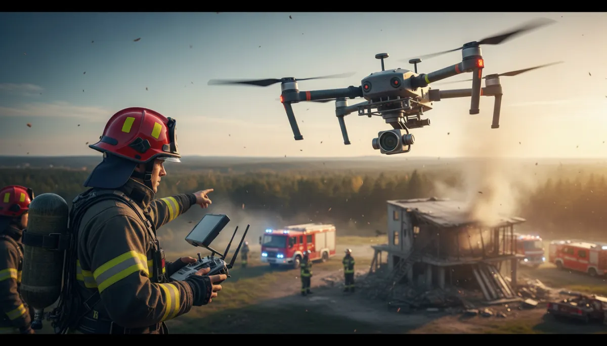 Drones y Bomberos: Operación y Regulaciones Clave