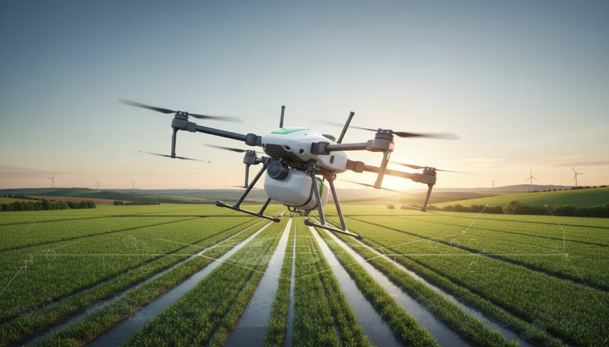 Dron Agras T100: Innovación en Agricultura de Precisión