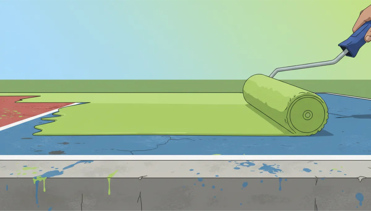 Painting Over Existing Pickleball Court Coating