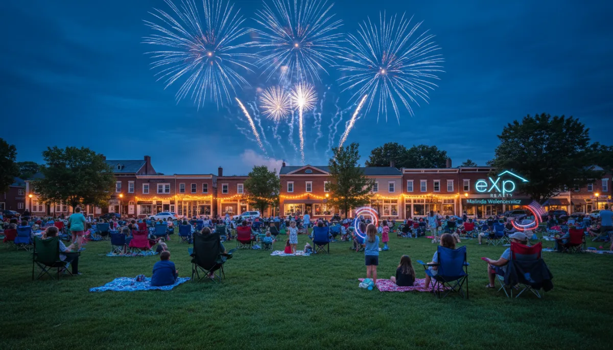 Hartford County Connecticut town green fireworks celebration 2026 — Melinda Walencewicz eXp Realty