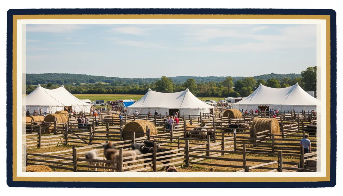 Windham County Connecticut 4 H Fair Brooklyn Fairgrounds agricultural scene 2026 — Melinda Walencewicz eXp Realty