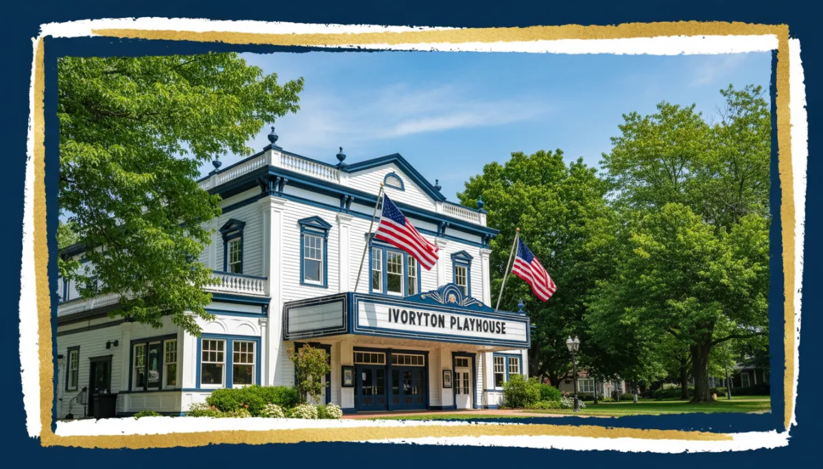 Middlesex County Connecticut Ivoryton Playhouse 1776 musical exterior 2026 — Melinda Walencewicz eXp Realty