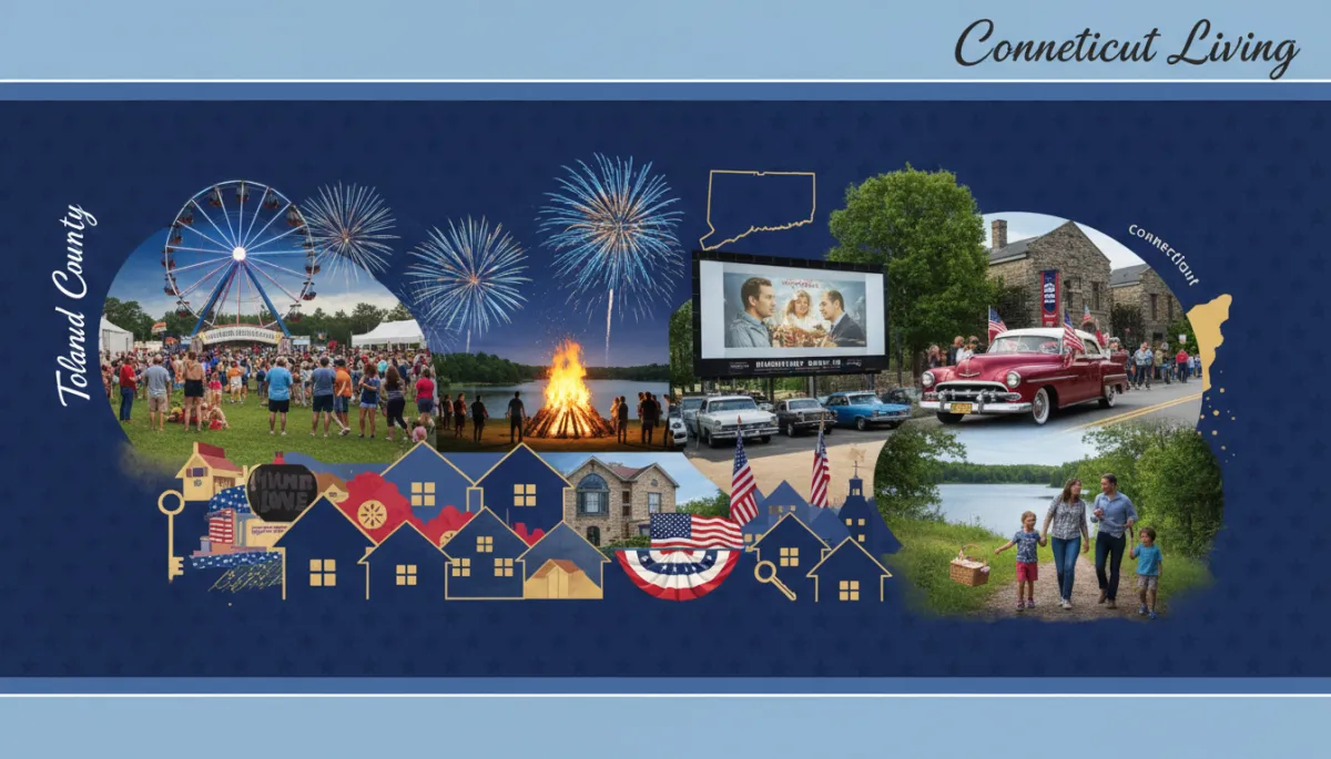 Tolland County Connecticut July 4th weekend family outdoor celebration 2026 — Melinda Walencewicz eXp Realty