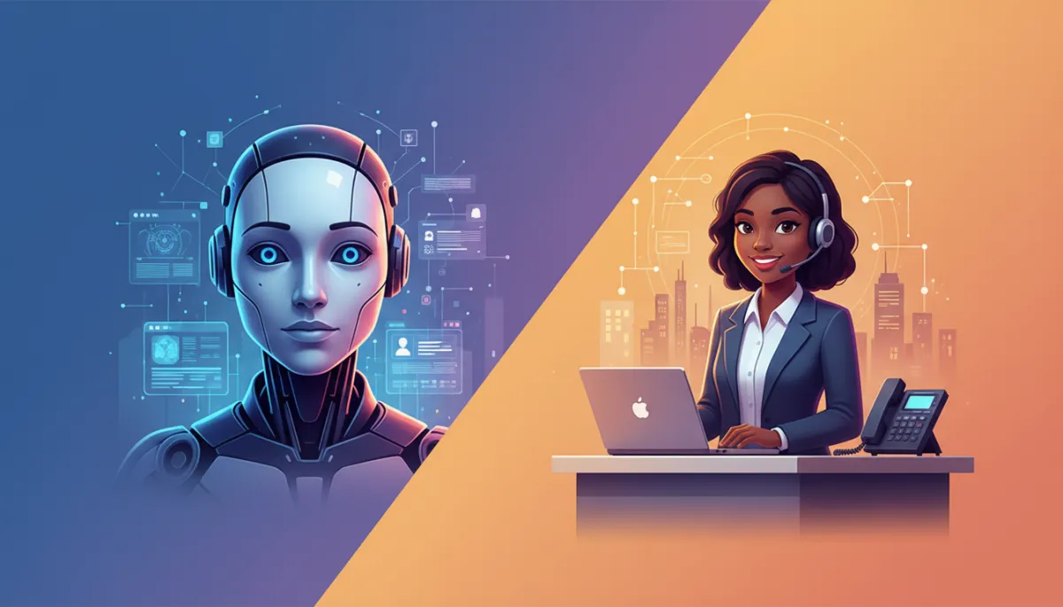 AI vs Traditional Receptionist: Key Differences