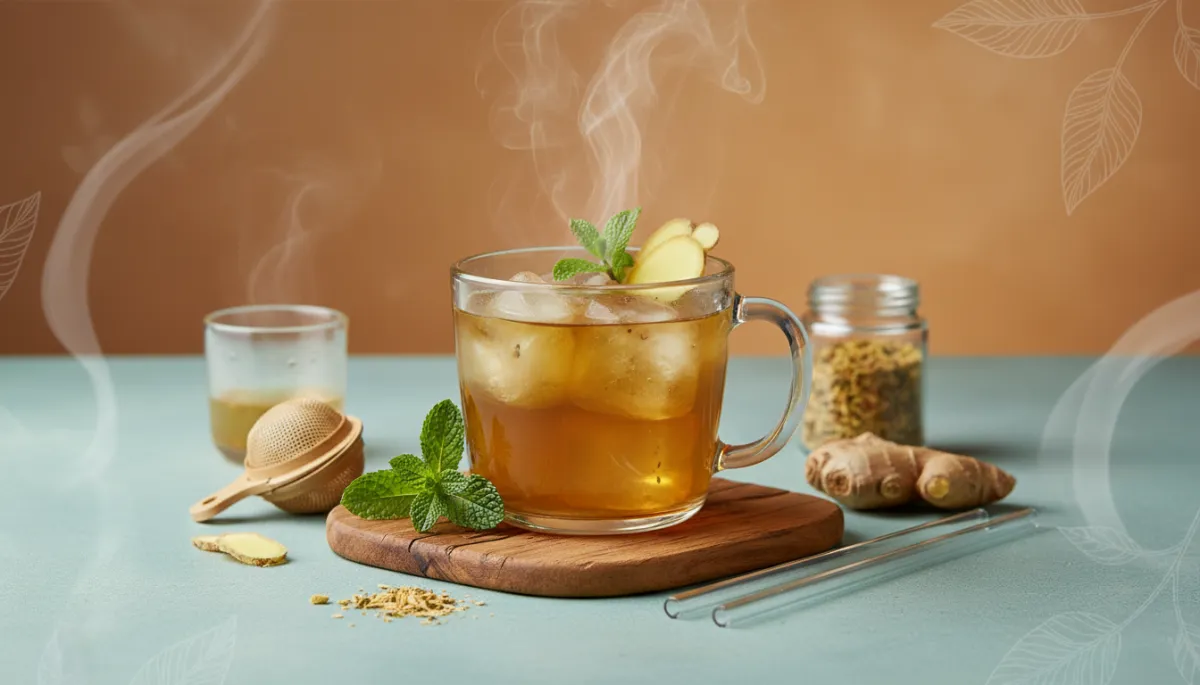 ZINGR Ice: Sustainable Ginger Drink for Wellness