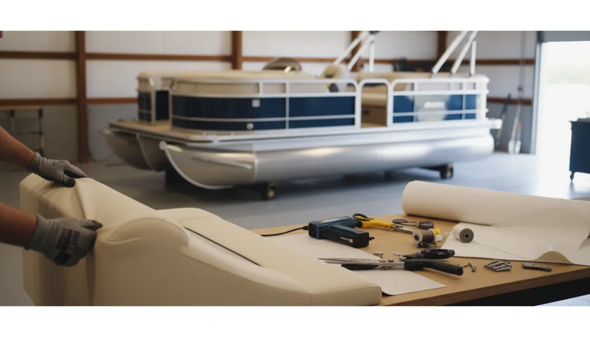 Reupholstering Your Pontoon: A Complete Guide