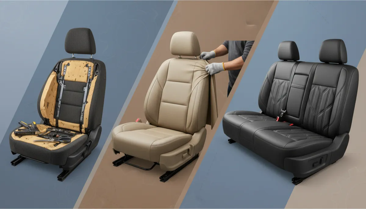 Reupholster Car Seats: DIY vs Professional Time