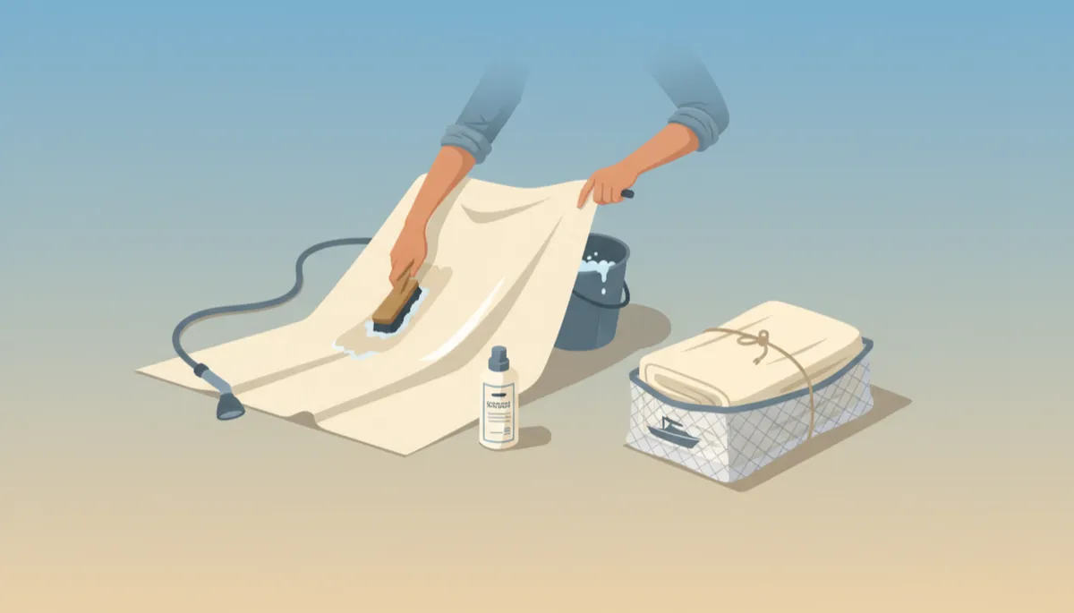 Clean & Store Sunbrella Canvas for Boating Season