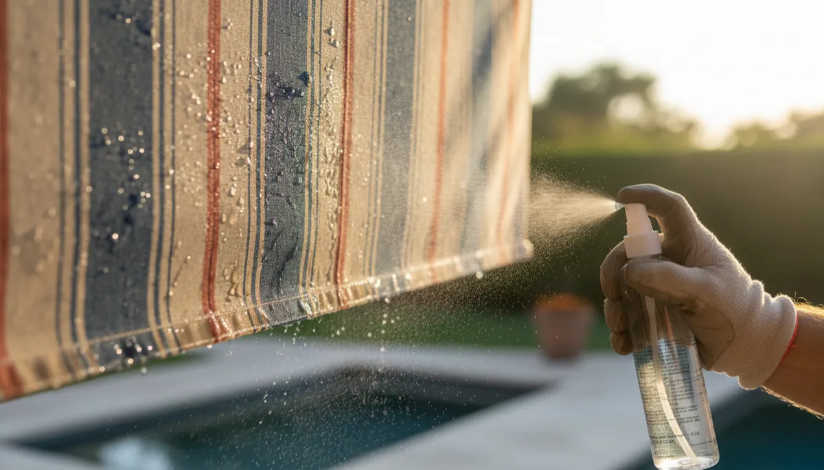 Re-Treating Sunbrella Covers for Water Resistance