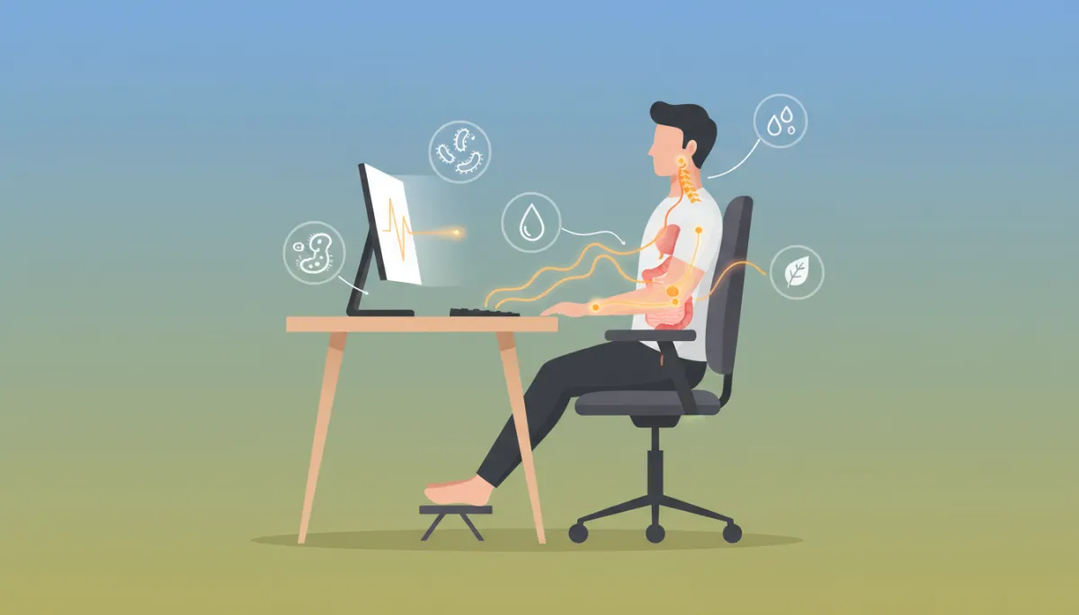 Improve Digestion with Better Desk Posture