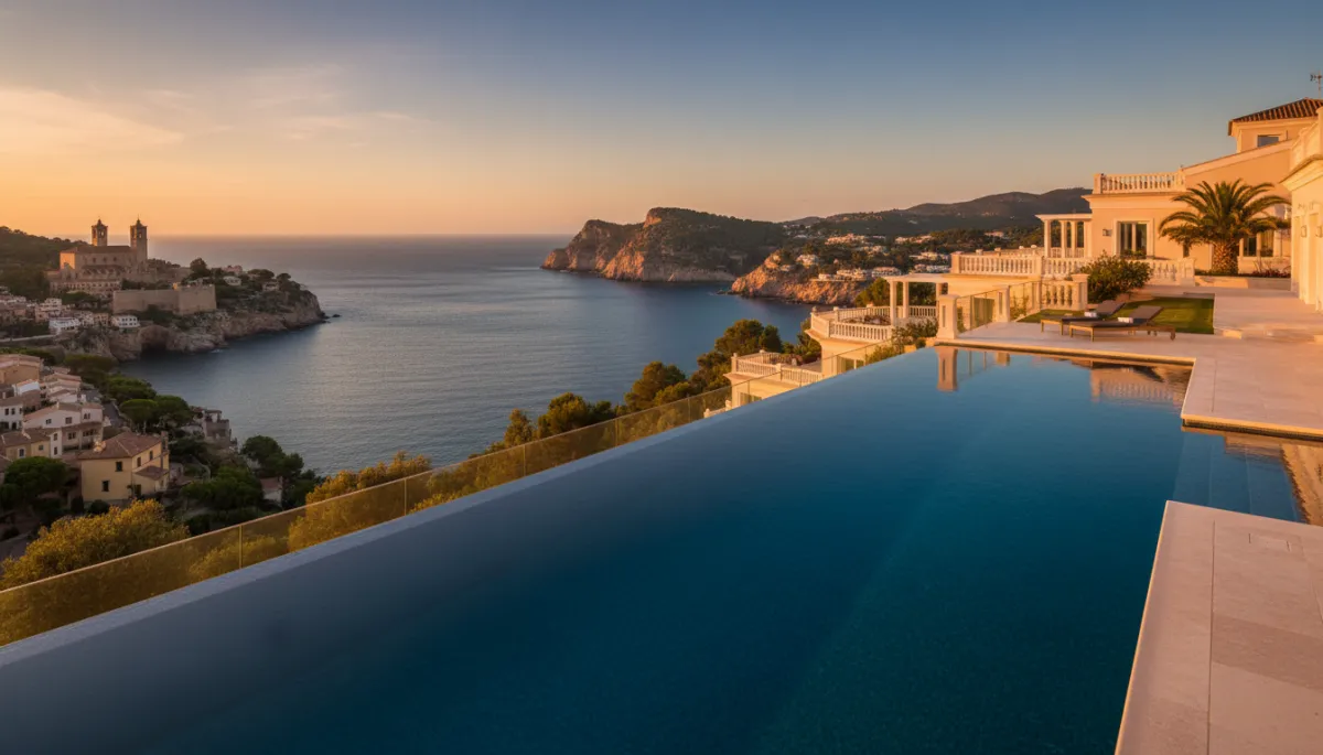 Luxury clifftop villa in Jávea with infinity pool and Mediterranean views