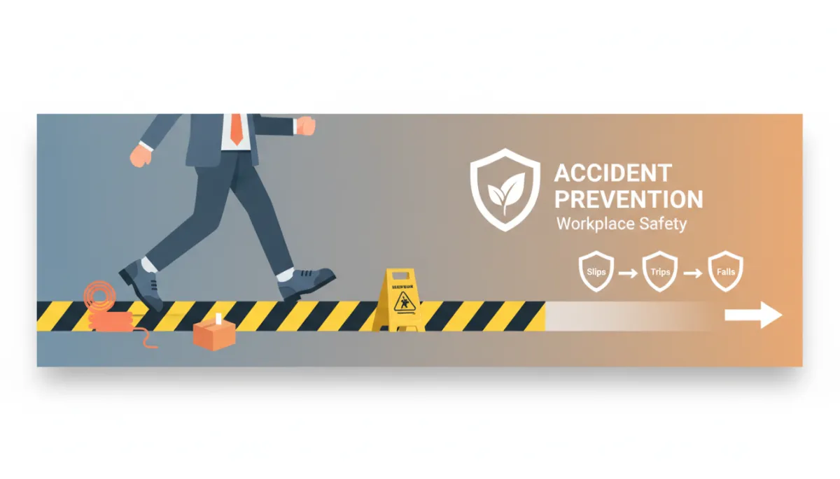 Prevent Slips, Trips, and Falls at Work