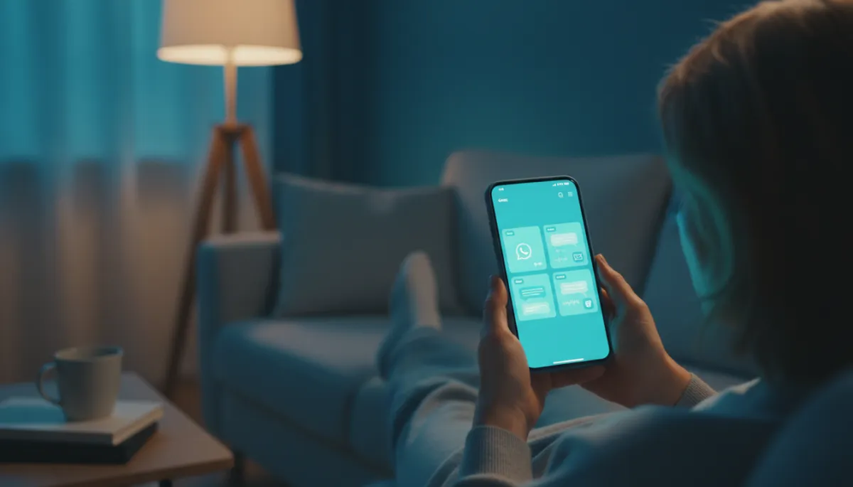 Patient receiving coordinated clinic messages on multiple channels