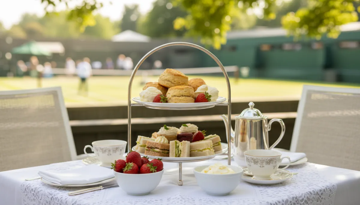 Wimbledon Afternoon Tea at Veronica's Larder