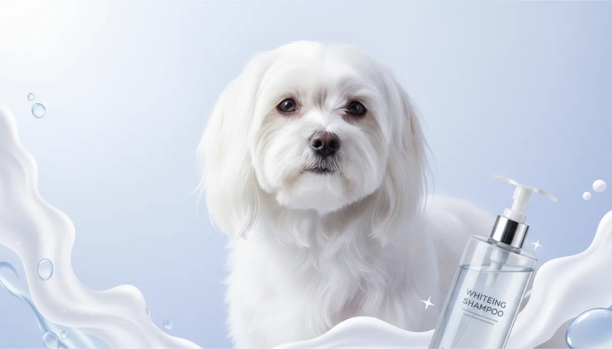 Essential Whitening Shampoo for Maltese Dogs