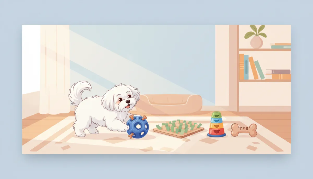 Small dog Toys Indoor Fun for Maltese Dogs: Toys & Enrichment