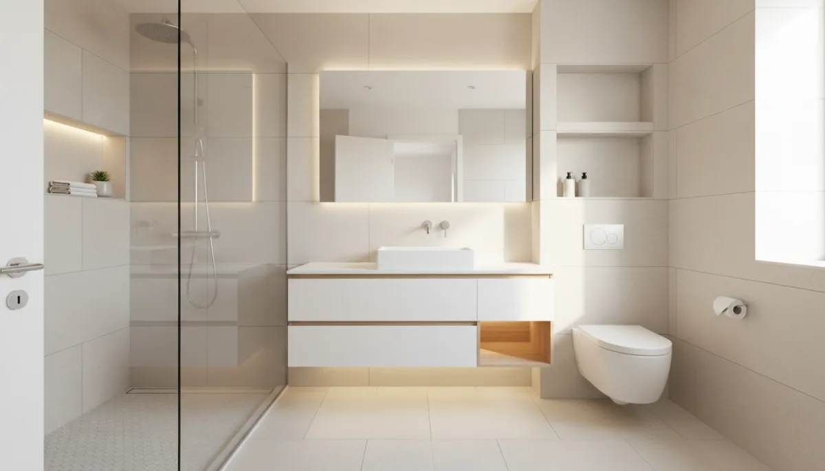 Maximize Space: Small Bathroom Remodel Oakley