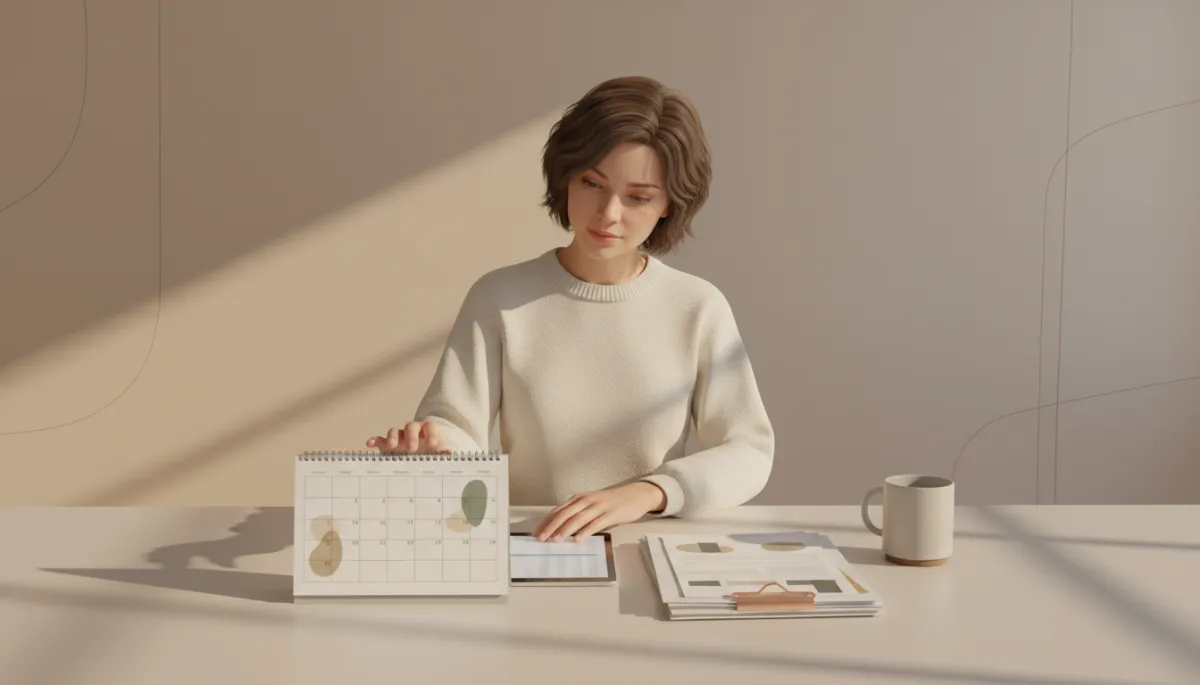 Parent organizing a schedule and paperwork to stay consistent with DCF requirements Parent organizing a schedule and paperwork to stay consistent with DCF requirements