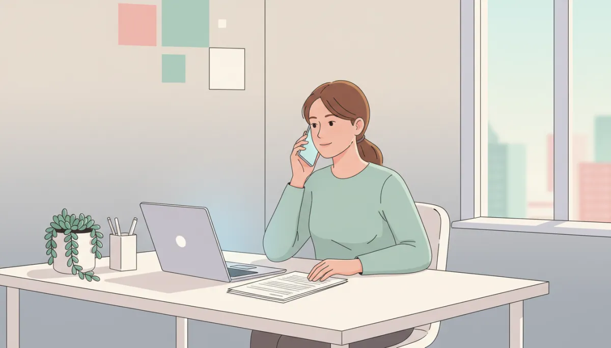 Parent consulting with an attorney on the phone about DCF and supervision Parent consulting with an attorney on the phone about DCF and supervision
