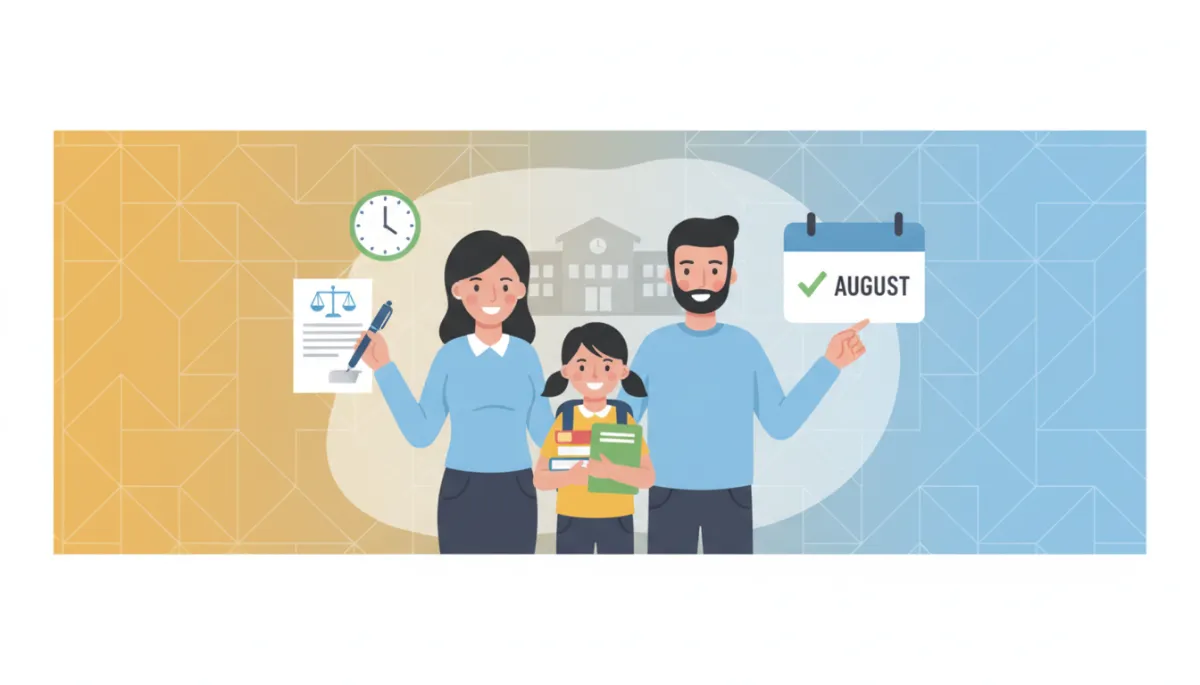 Update Custody Agreement for School Year