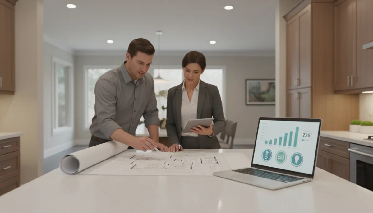 Dallas remodeling contractor and homeowner planning smart energy upgrades