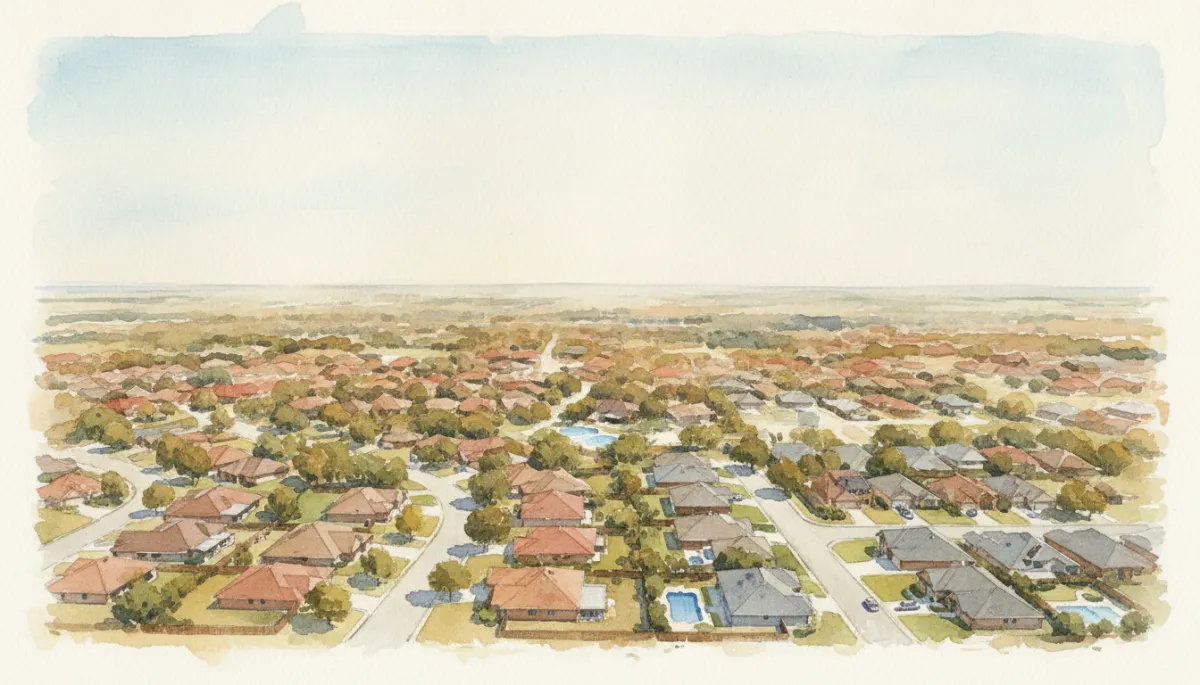 Dallas–Fort Worth neighborhood showing established homes where owners may choose remodeling over moving