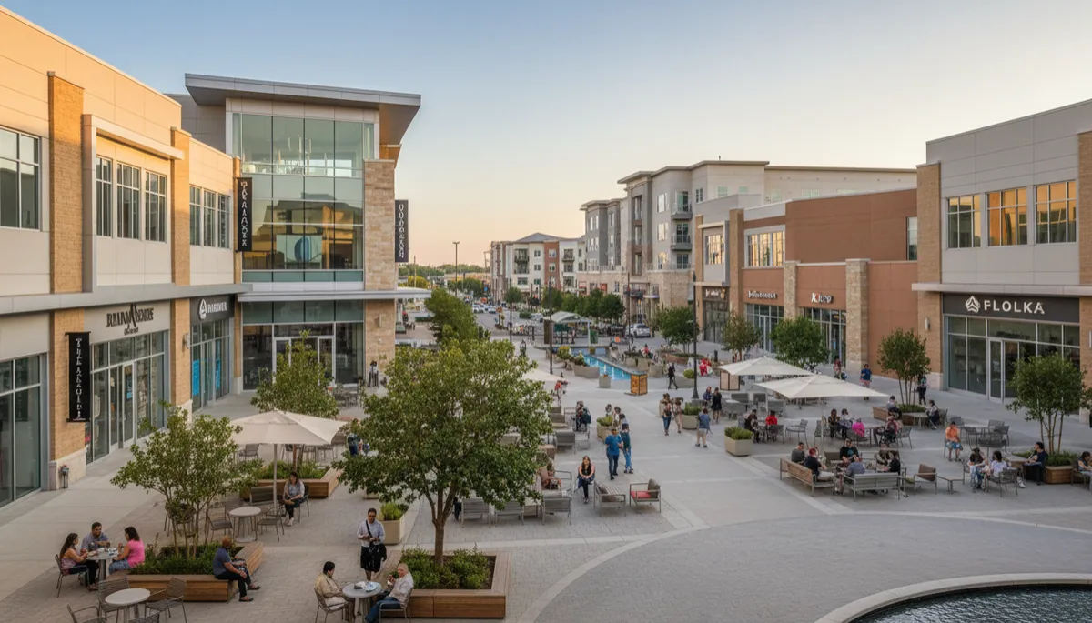 Redeveloped mall turned into a mixed-use retail destination in DFW