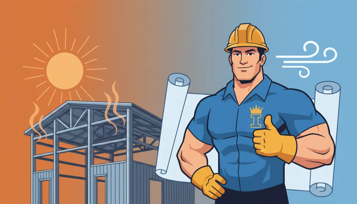 Texas Heat & Metal Building Construction Tips