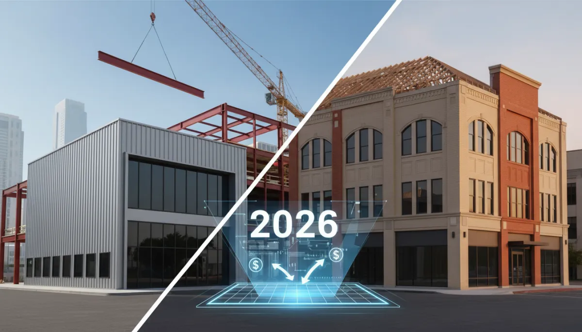 Metal vs. Traditional Buildings: Cost Savings 2026