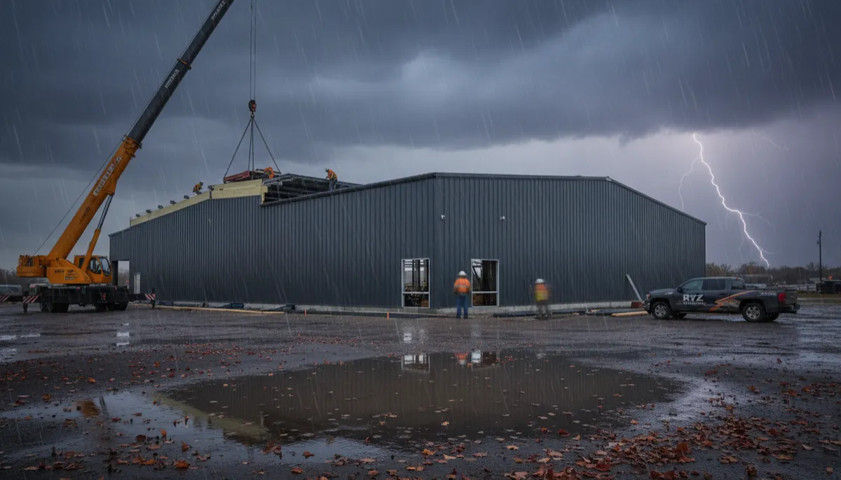 Prepare Texas Metal Buildings for Fall Storms