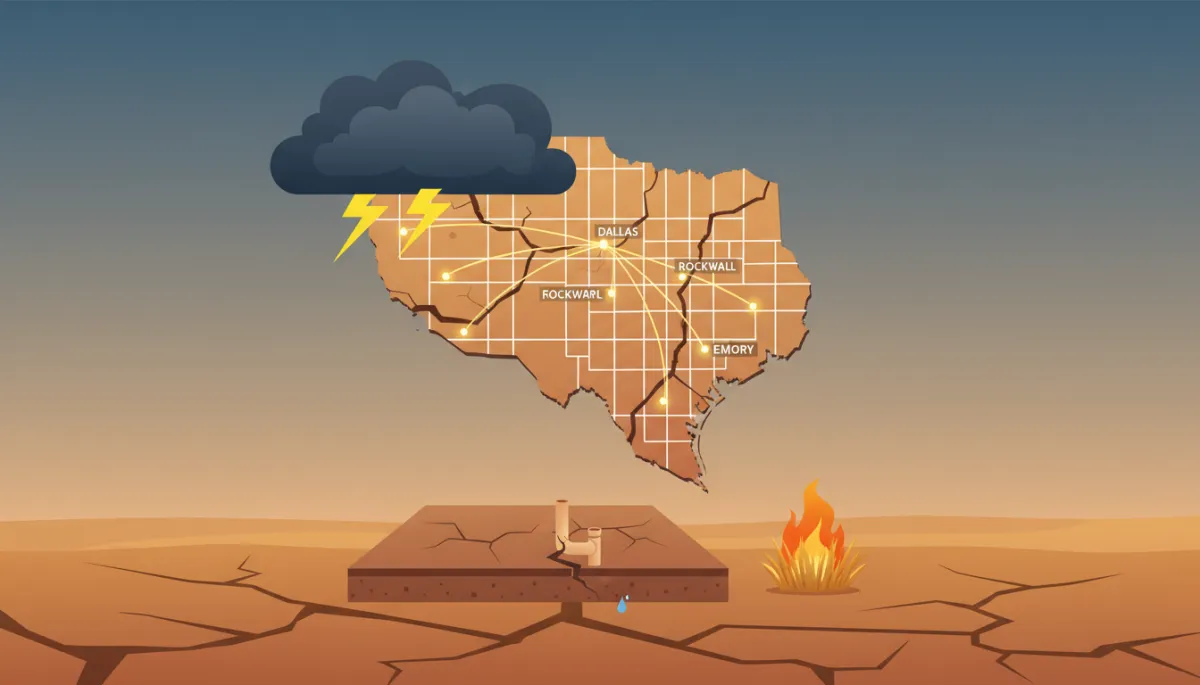 DFW Dry Summer Risks: Foundation, Plumbing, Fire
