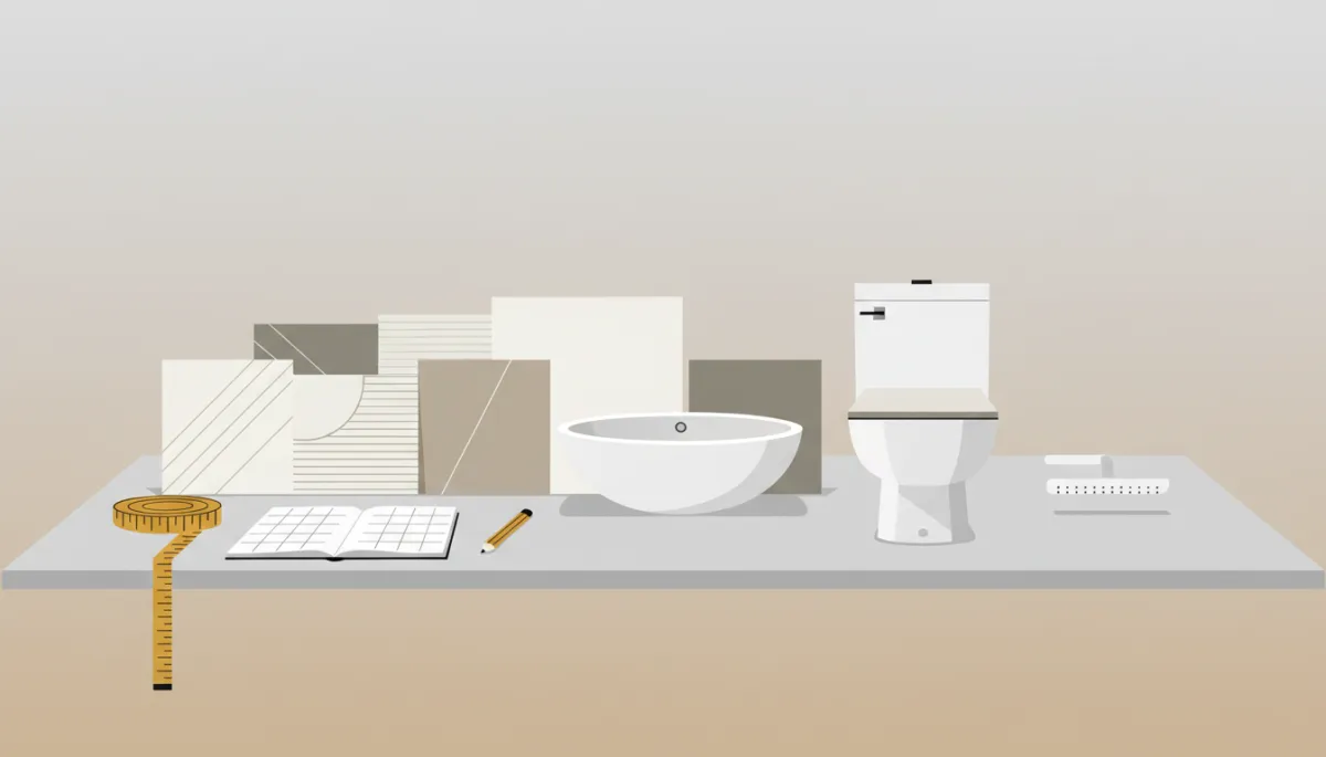 Burkolat- és szaniter minták fürdőszobafelújításhoz