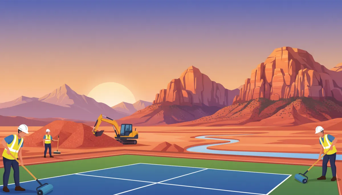 Build a Pickleball Court in Southern Utah