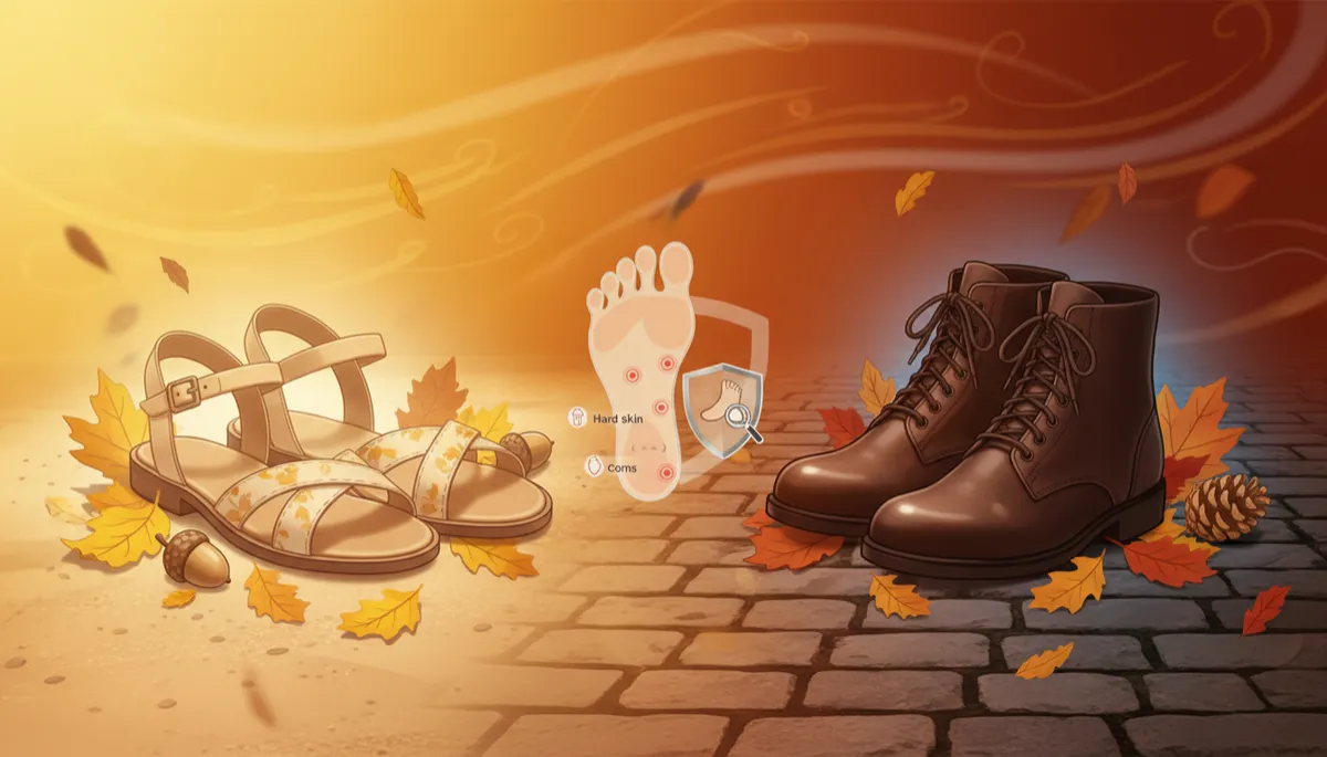 Autumn Foot Care: From Sandals to Boots