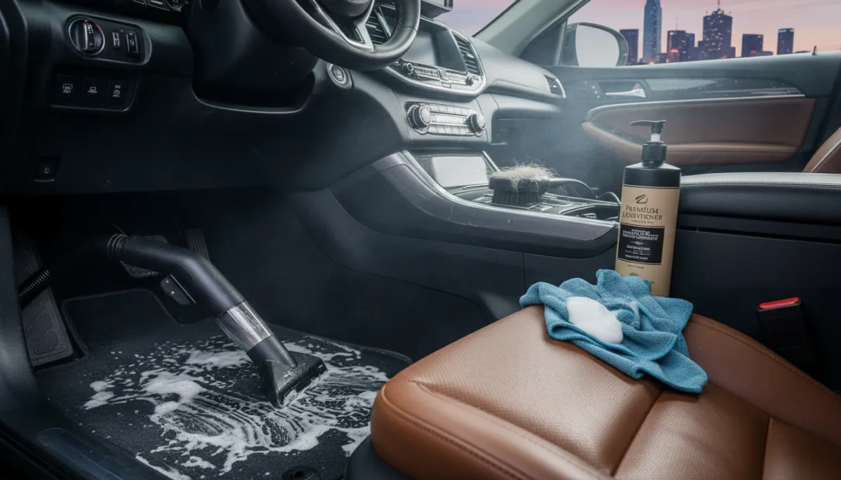 Interior Car Detailing in Dallas, TX