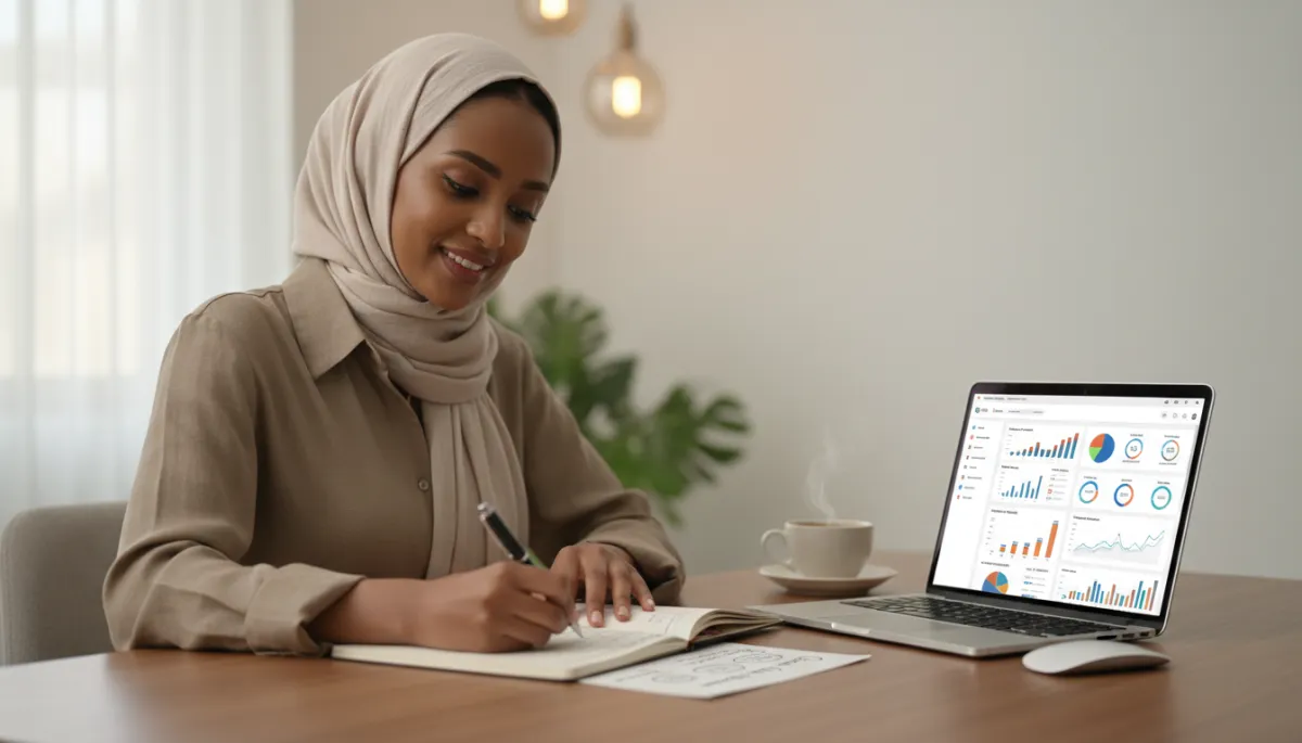 Ganacsade Soomaali ah oo qorsheynaya istaraatiijiyadda content marketing Ganacsade Soomaali ah oo qorsheynaya istaraatiijiyadda content marketing
