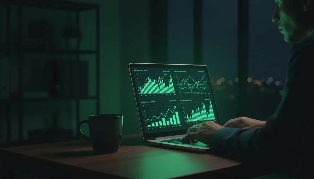 Entrepreneur investing sweat equity into digital marketing instead of large capital outlay