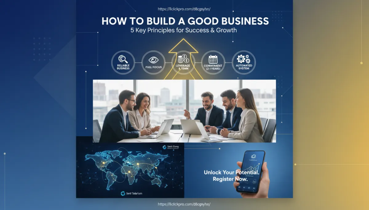Build a Good Business: Leverage & Automation Tips