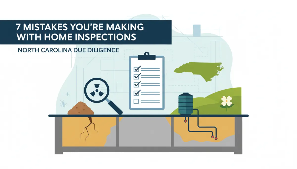 Avoid Common Home Inspection Mistakes in NC
