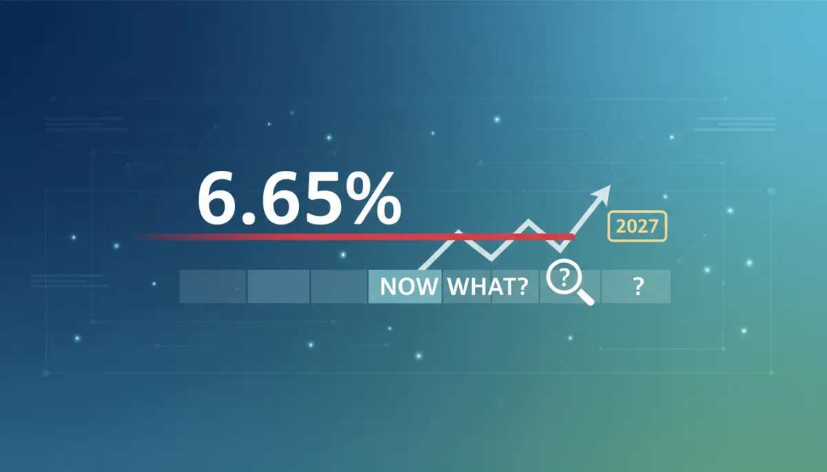 Mortgage Rates Stuck at 6.65% Until 2027: What to Do