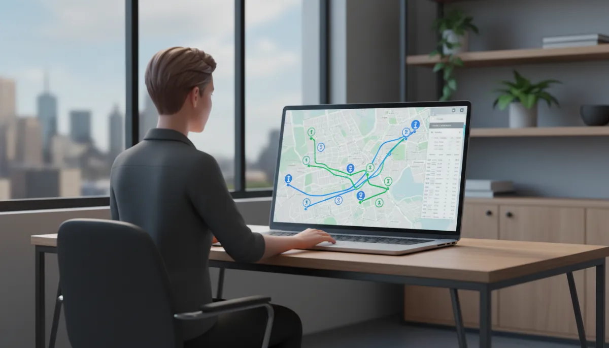Dispatcher using AI Removal System to plan Melbourne jobs