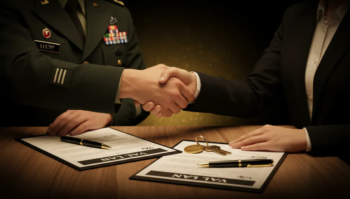 Military homebuyer completing a smooth VA loan closing in Niceville