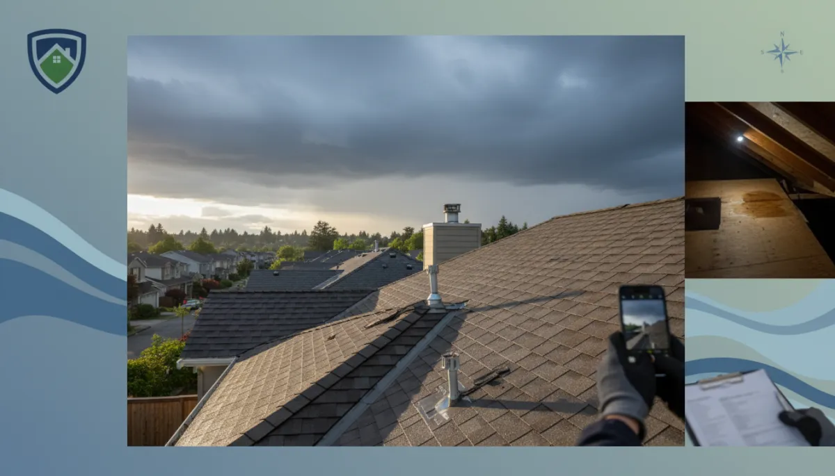 Storm Damage Roof Inspection Guide for Puget Sound