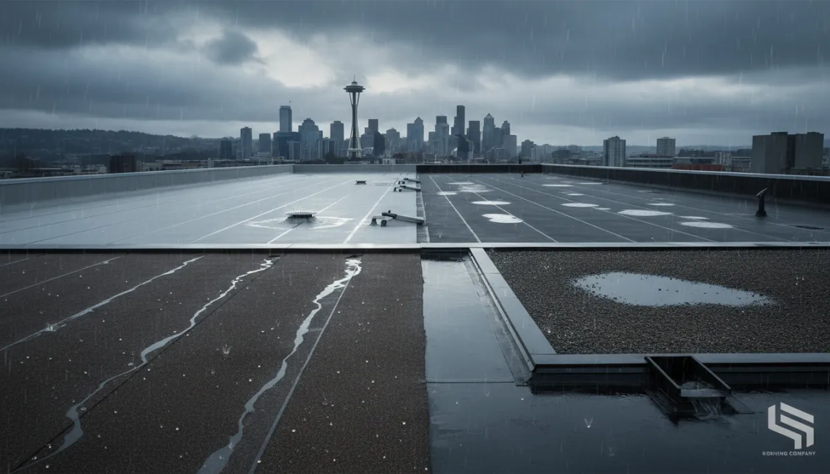 Flat Roofing Solutions for Puget Sound Businesses