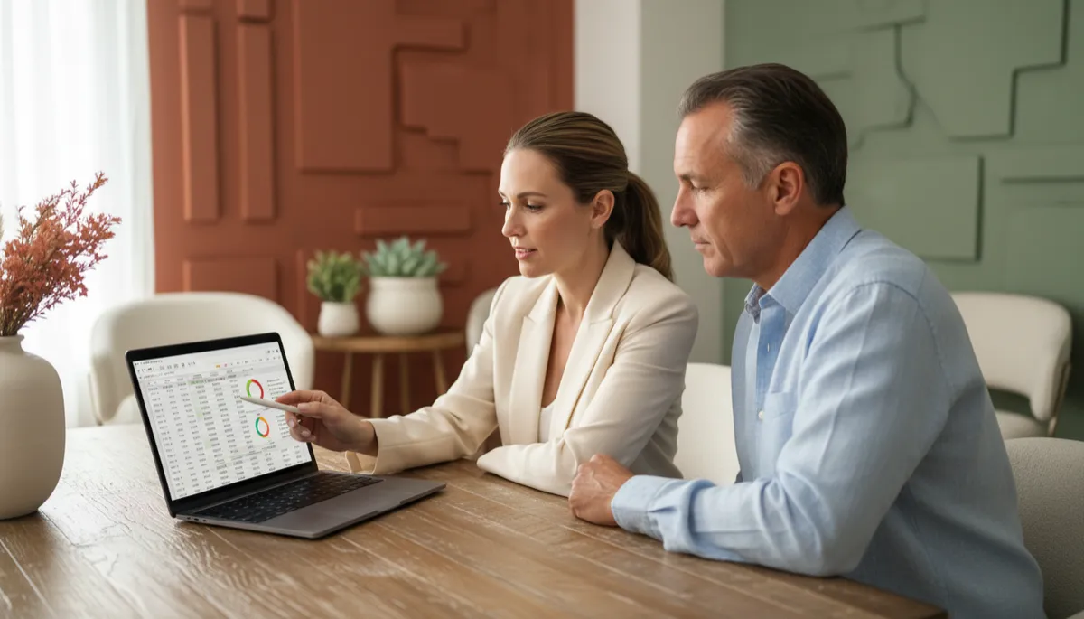 Financial advisor helping a Florida resident review tax planning strategies Financial advisor helping a Florida resident review tax planning strategies