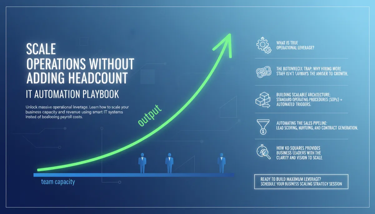 Scale Operations with IT Automation Playbook