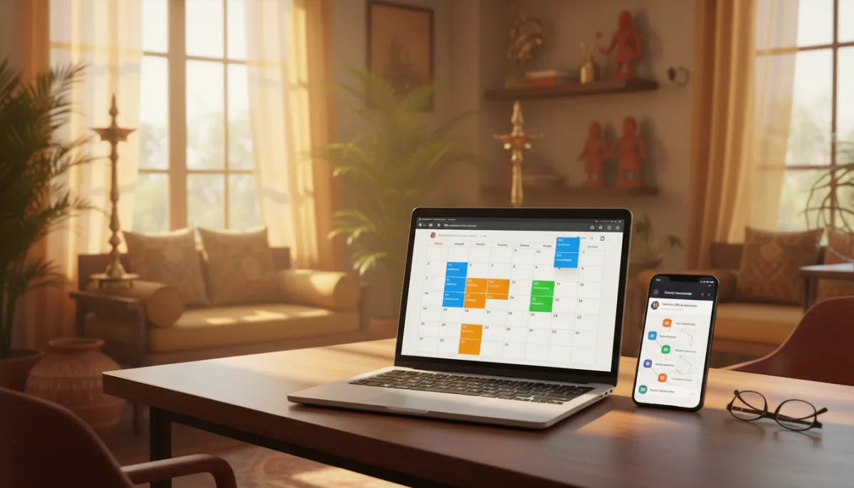 Calendar being automatically filled with appointments from Instagram DM automation Calendar being automatically filled with appointments from Instagram DM automation