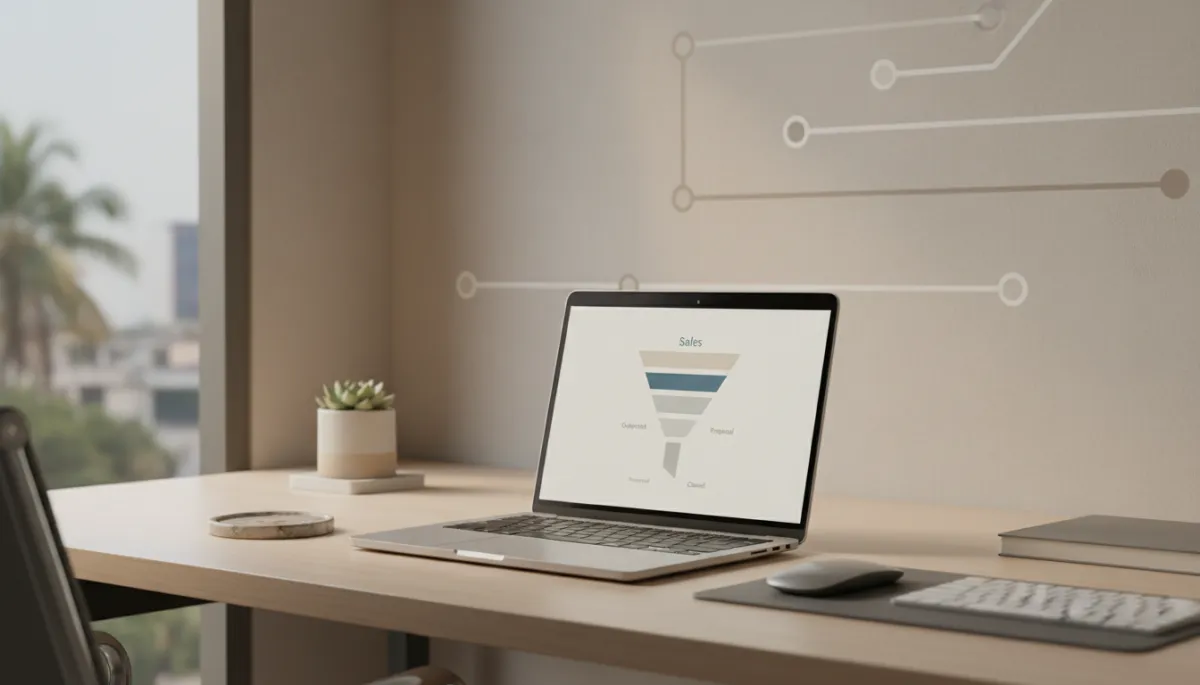 Workspace visualising the RevMaxApp sales automation journey Workspace visualising the RevMaxApp sales automation journey
